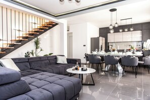 Apartment (A1) | Living room | Smart TV, Netflix - Apartment Jasna (Supetar)