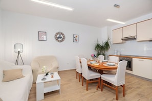 House | Private kitchen | Fridge, microwave, oven, stovetop - House Providenca (Novigrad)