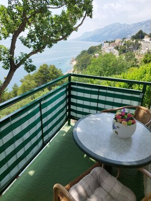 Apartment (A3) | Terrace/patio - Apartments Mare (Brela)