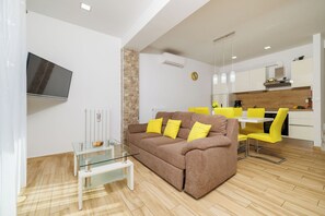 Apartment (A1) | Living room - Apartments Jadro (Crikvenica)