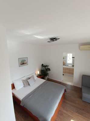 Studio (A4) | Free WiFi - Apartments Josip II (Baska Voda)