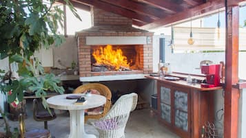 Aire de pique-nique/barbecue