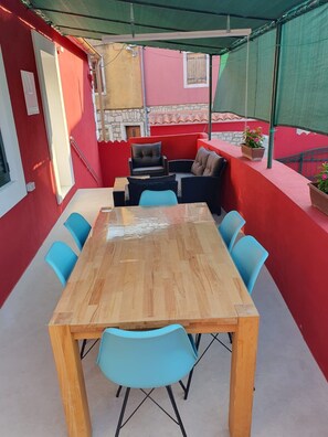 Terrace/patio - Apartment Oldtown With Parking (Vodice)
