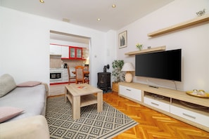 Apartment (A1) | Living room - Apartments Tariba (Rab)
