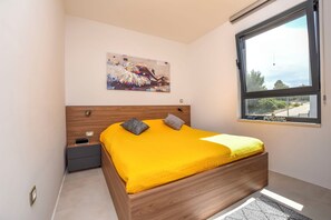 Appartamento (A1) | Una cassaforte in camera, ferro/asse da stiro, Wi-Fi gratuito