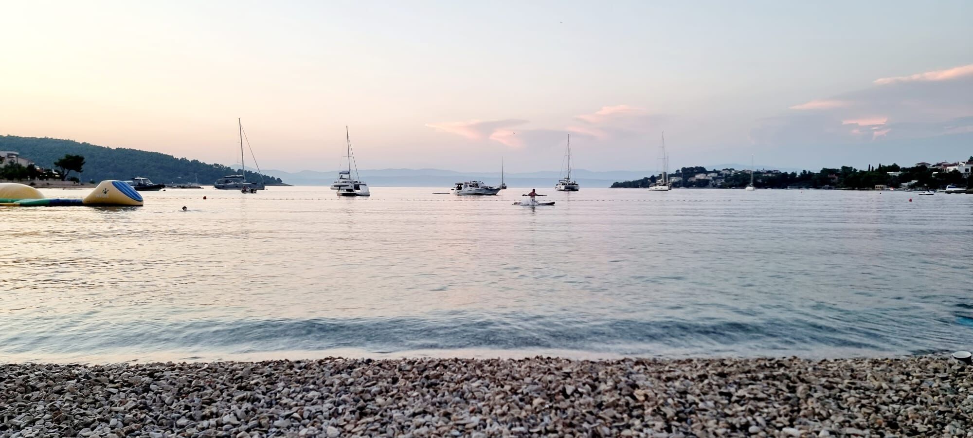 Beach nearby, beach towels