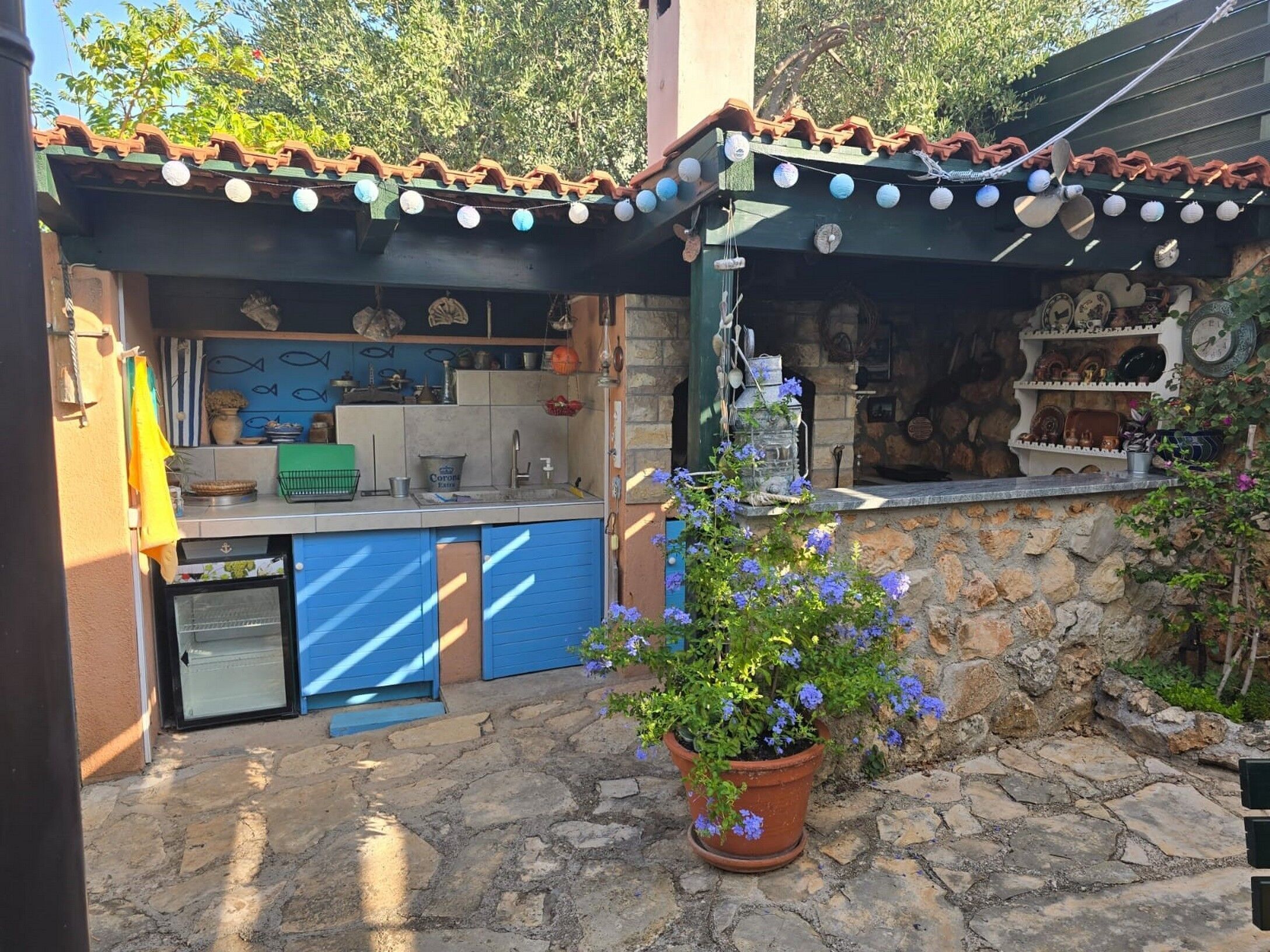 Udendørs spisemuligheder