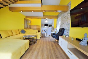 Apartment (A1) | Living room - Apartment Vidas (Rab)