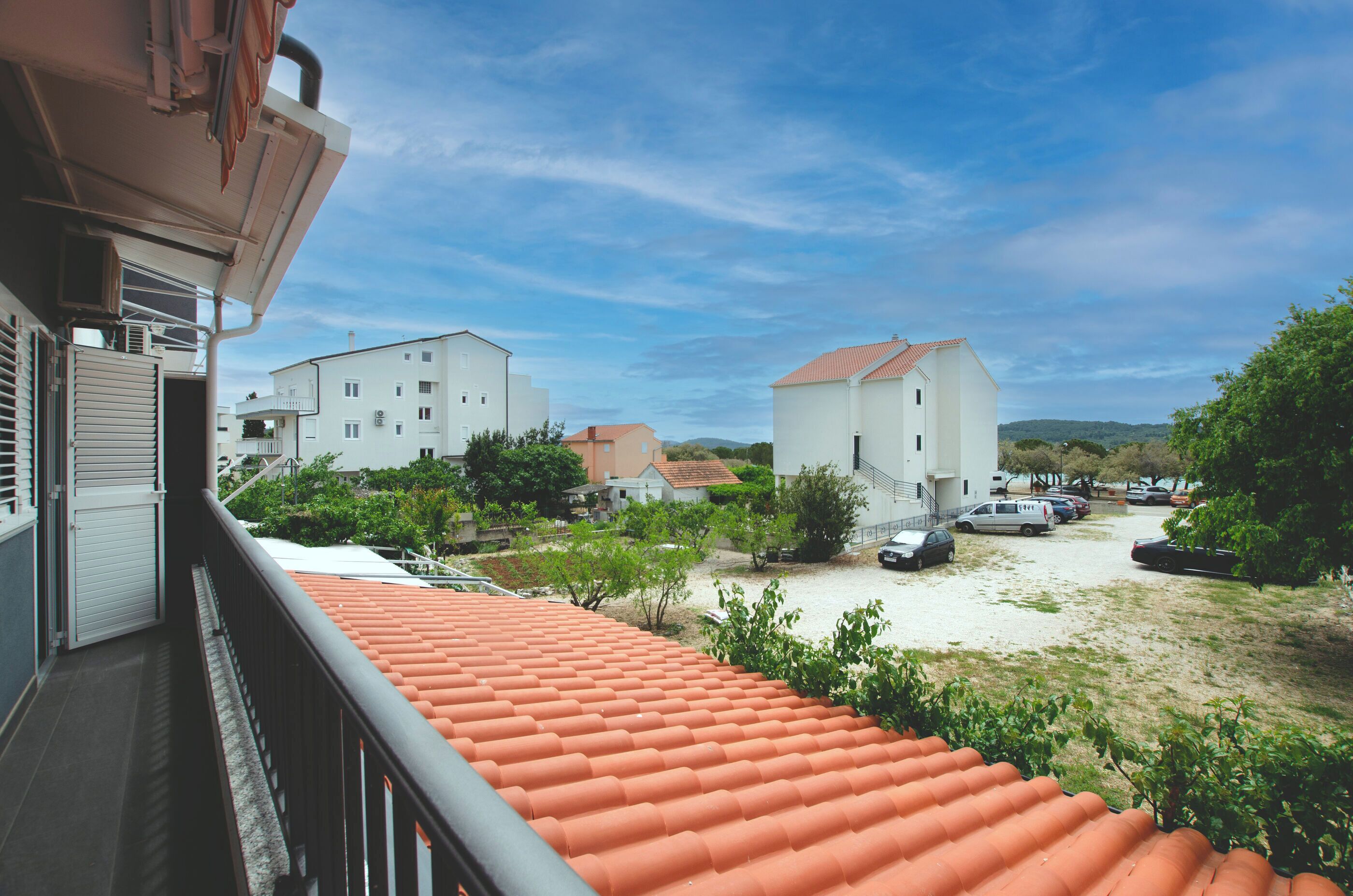 Utsikt mot vann
