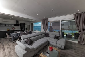 Apartment (A1) | Living room - Apartment Ida (Crikvenica)