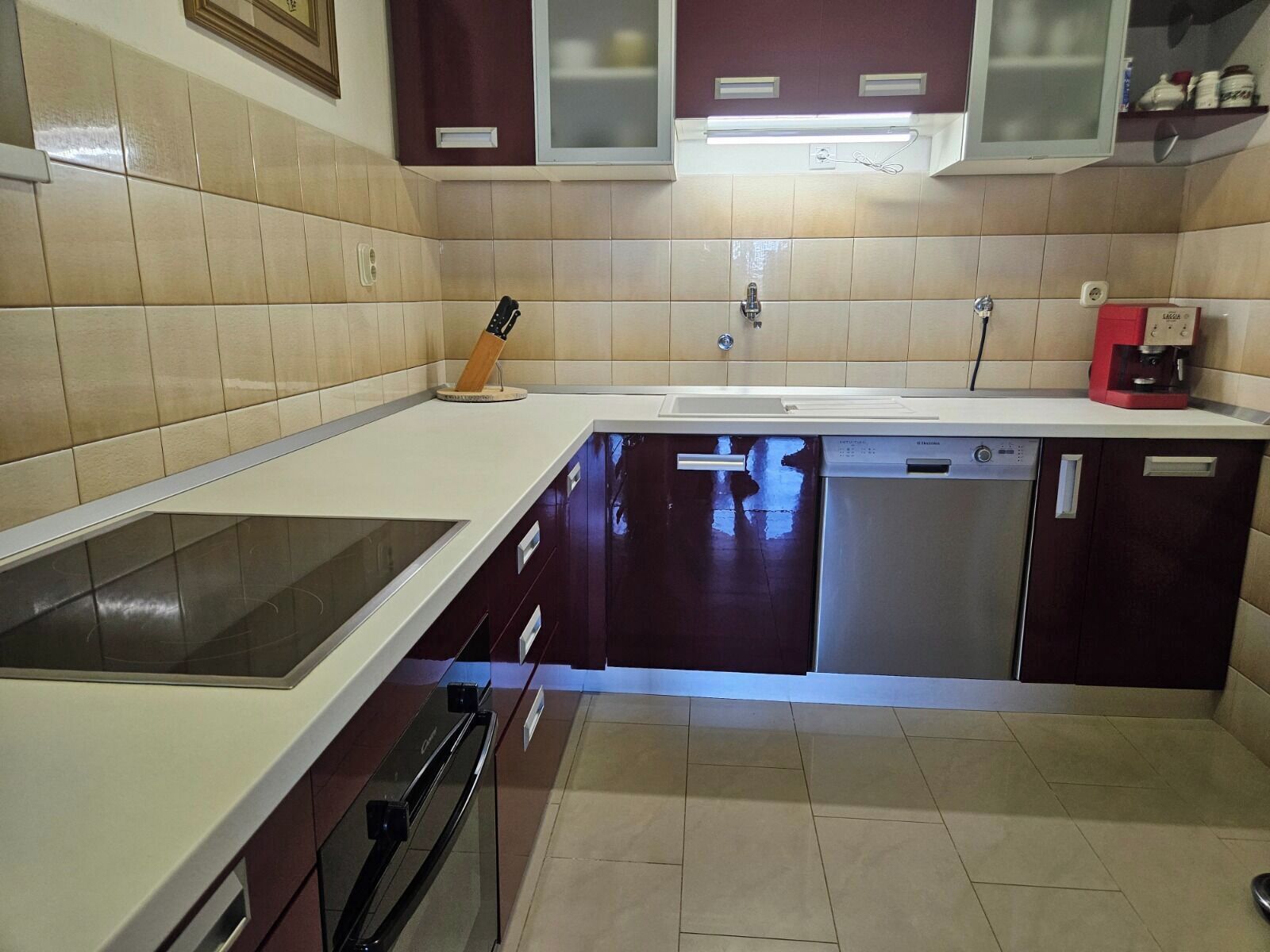 Ferienhaus | Eigene Küche | Kühlschrank, Mikrowelle, Ofen, Herdplatte