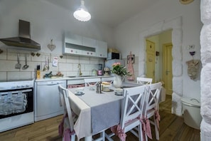 House | Private kitchen | Fridge, microwave, oven, stovetop - House Ingrid (Rijeka)