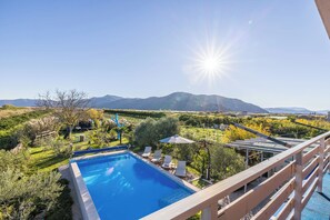 Apartment (A2) | Terrace/patio - Apartments Holiday Home Book (Opuzen)