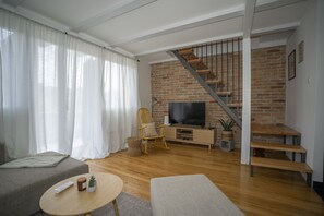 House | Living room | DVD player - House Casa Huerta (Netretic)