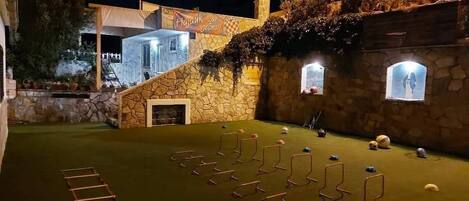 Overnattingsstedets uteområder