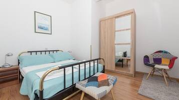 Leilighet (A1) | Safe på rommet, strykejern/-brett og wi-fi (inkludert)