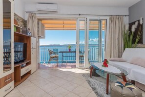 Apartment (A3) | Living room - Apartments Sun and Beach (Brela)