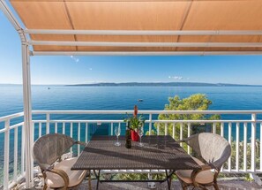 Apartment (A1) | Water view - Apartments Sun and Beach (Brela)