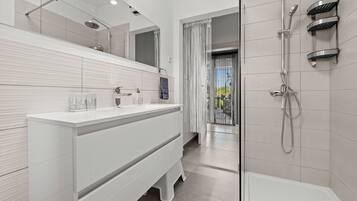 House | Bathroom | Shower, towels, soap, toilet paper