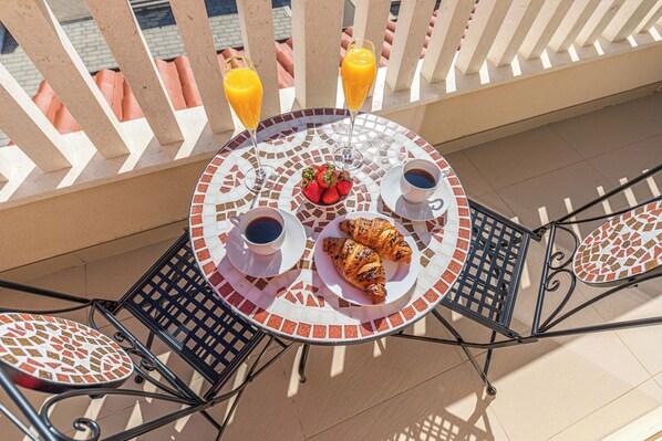 Ferienhaus | Balkon