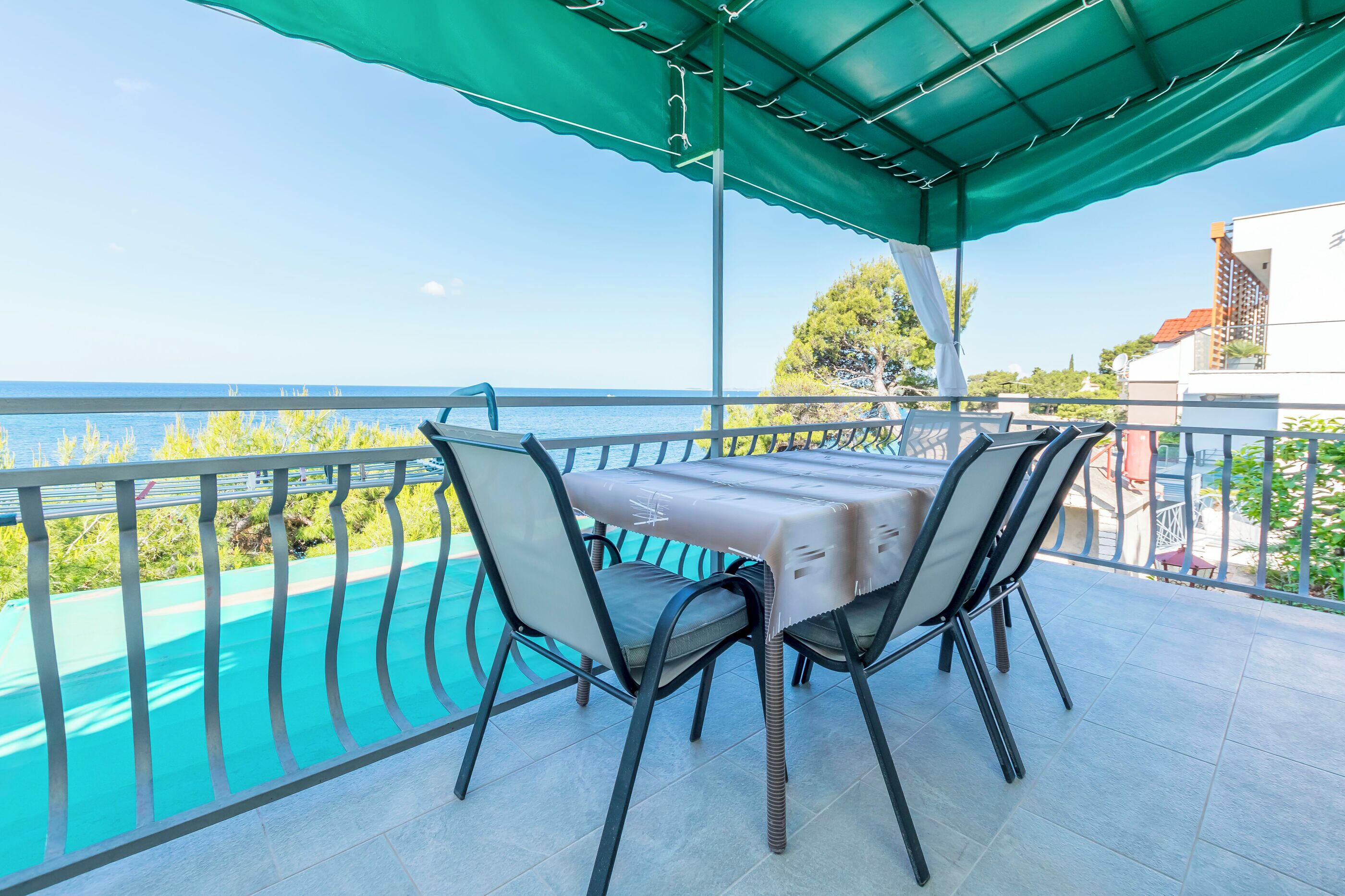 Apartment (A1) | Blick auf das Wasser