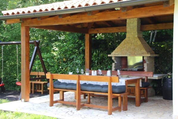 BBQ/picnic area - House Ondina (Sveta Nedelja)