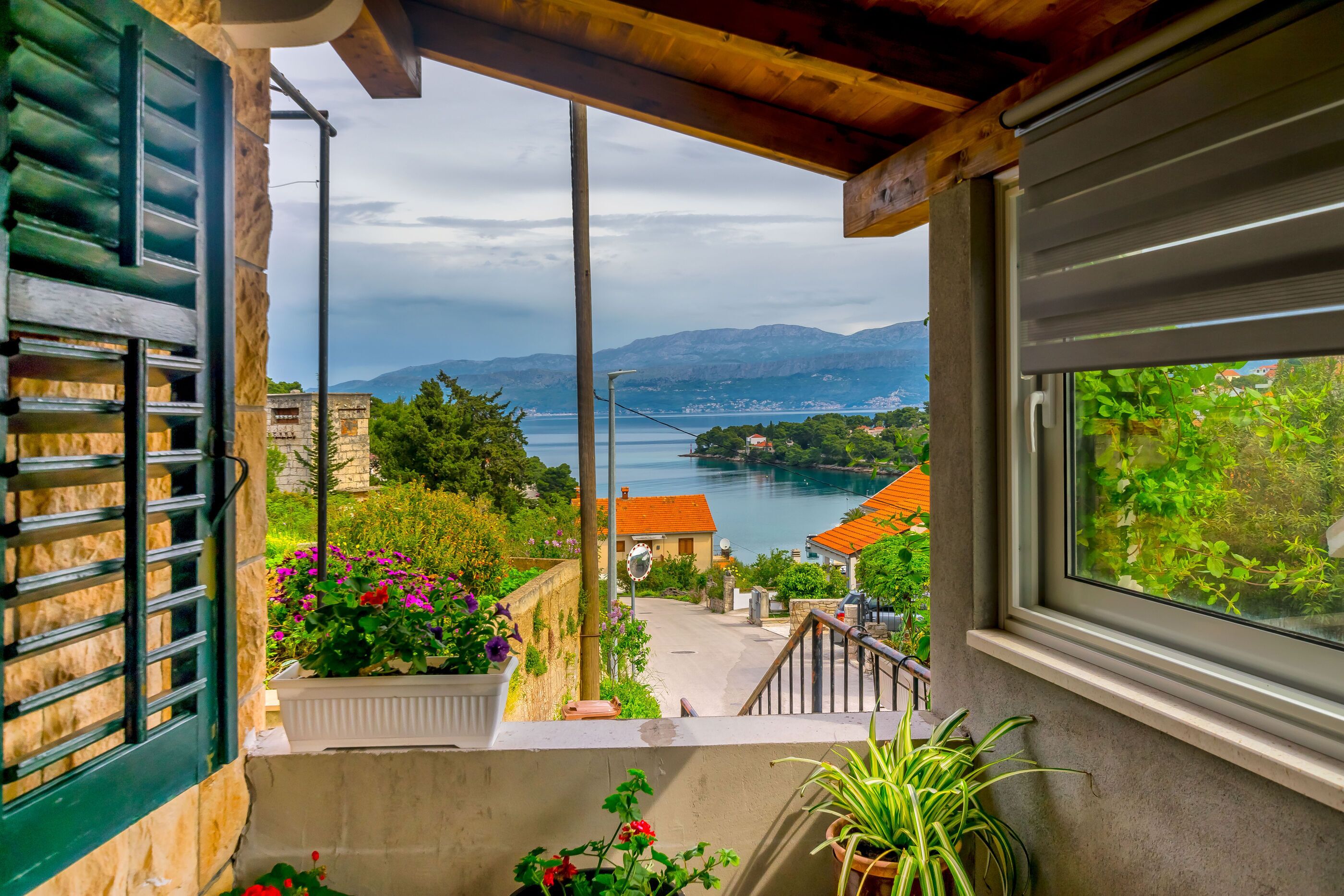 Apartment (A1) | Blick auf das Wasser