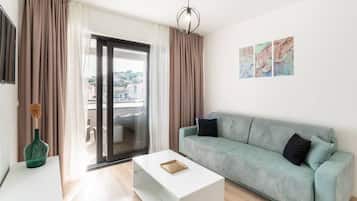 Leilighet (A2) | Oppholdsrom | Smart-TV og Netflix