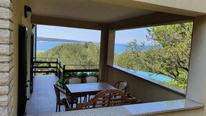 Apartment (A1) | Balcony - Apartments and Room Anica & Marko (Rab)