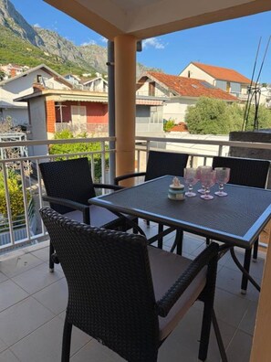 Apartment (A1) | Terrace/patio - Apartment Apartman Toni (Gradac)