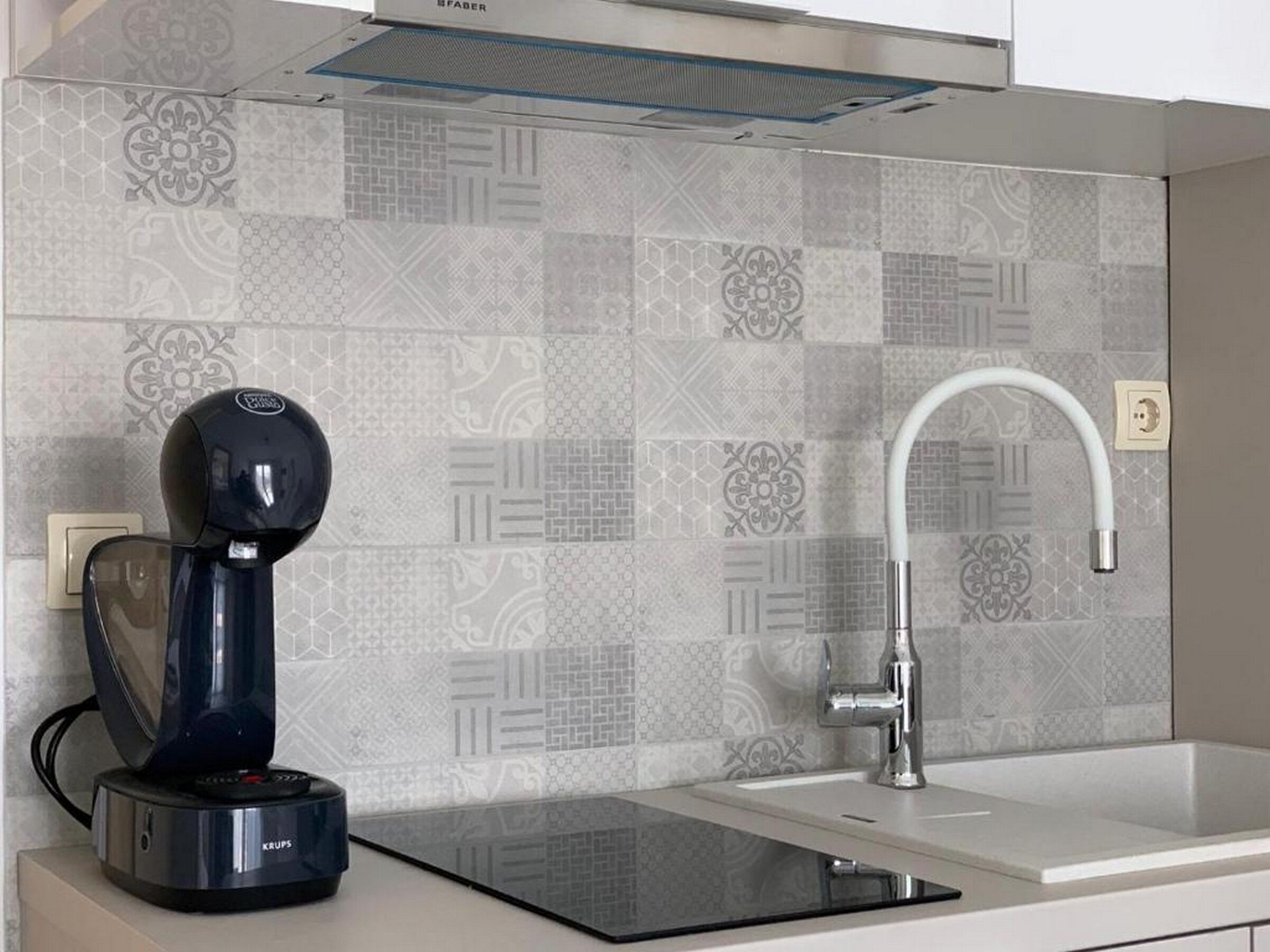 Apartment (A1) | Private kitchen | Espresso maker, fridge, microwave, oven