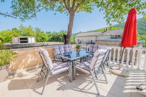 Terrace/patio - Apartments Stefani (Vinodol)