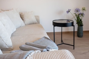 Apartment (A2) | Living room | Smart TV, fireplace - Apartments Doro (Blato)