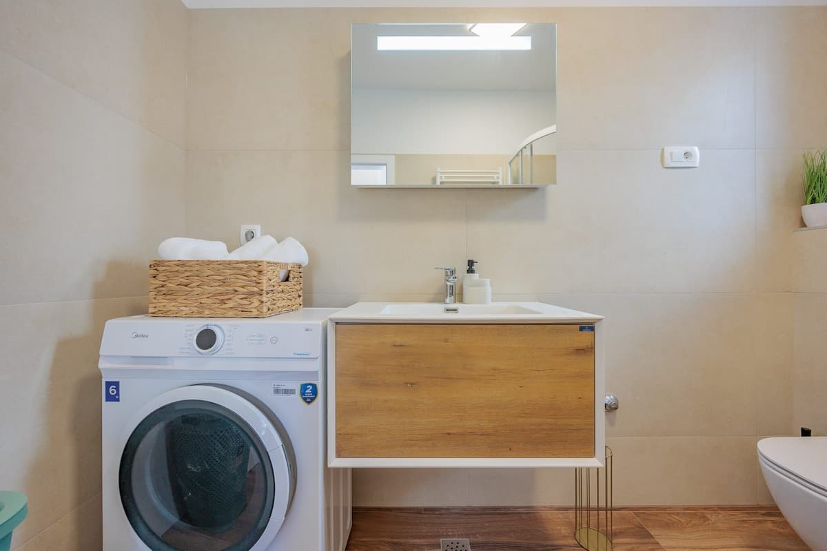 アパートメント (A2) | バスルーム | シャワー、タオル