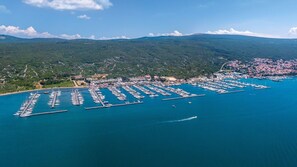 Stadsuitzicht vanuit accommodatie