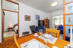 Apartment (A1) | Living room - Apartment Beachfront Selce (Crikvenica)