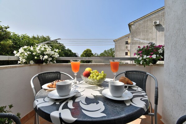 Apartment (A1) | Balcony - Apartment Ingrid (Vrsar)