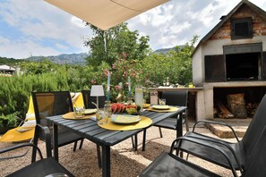 Terrace/patio - House Velebit by the sea (Senj)