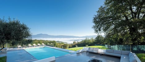 Indoor pool, outdoor pool