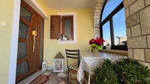 Appartement (A1) | Terrasse/patio