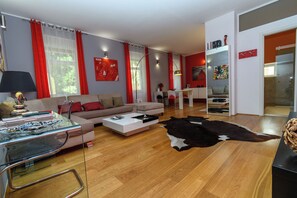 Apartment (A1) | Living room | Smart TV, Netflix - Apartment Mandria (Opatija)