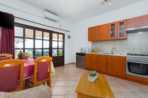 アパートメント (A1) | 専用キッチン | 冷蔵庫、オーブン、コンロ、食器洗い機