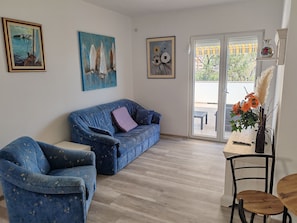 Apartment (A3) | Living room - Apartments and Rooms Mery (Rab)