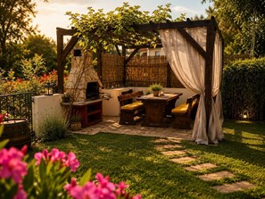 Outdoor dining - House Ivana (Krsan)
