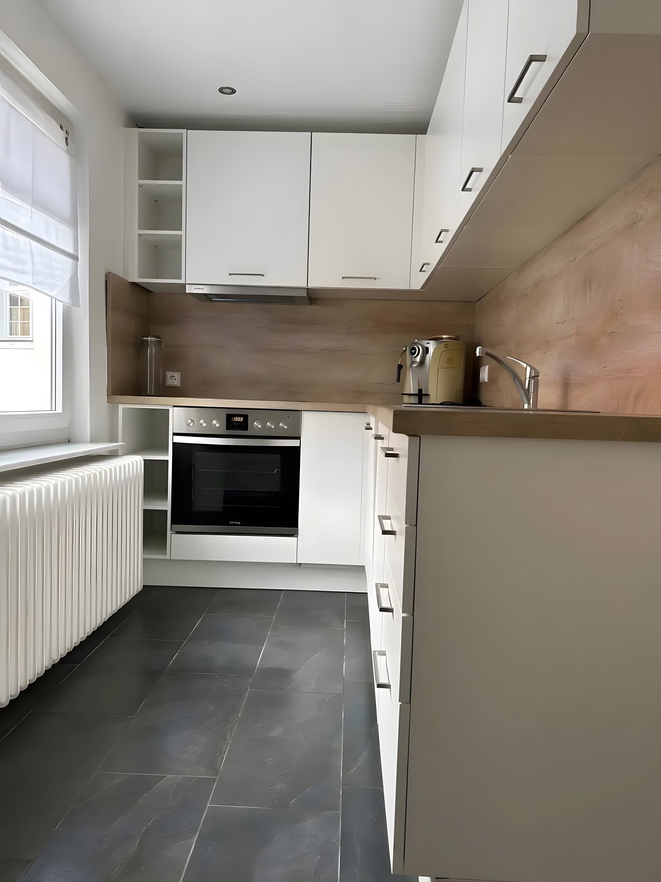 Kühlschrank, Ofen, Herdplatte, Geschirrspüler