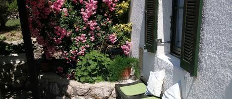 Ferienhaus | Innenhof