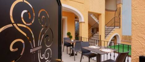 Restauration en plein air