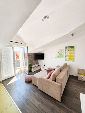 Apartment (A5) | Living area - Apartments Leona (Rogoznica)