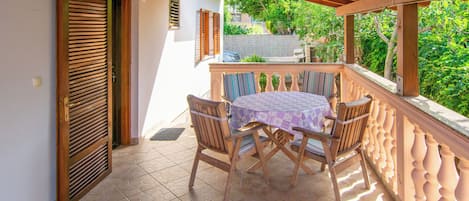 Appartement (A1) | Terrasse/patio