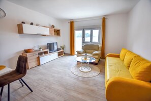 Apartment (A1) | Living room - Apartments Calida B (Pakostane)